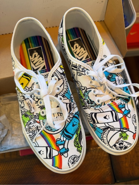 Vans Shoes - VANS Crayola canvas sneakers